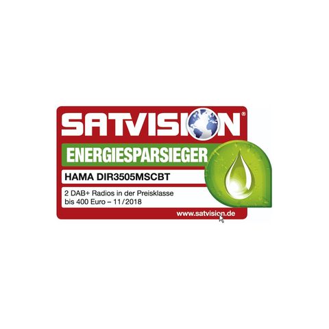 HAMA DIGITÁLNÍ RÁDIO DIR3505MSCBT, DAB+/INTERNETOVÉ RÁDIO/CD/BT/MULTIROOM/APP OVLÁDÁNÍ