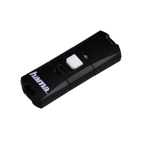 HAMA ČTEČKA KARET USB 2.0 OTG PRO SMARTPHONE/TABLETY, MSD, ČERNÁ