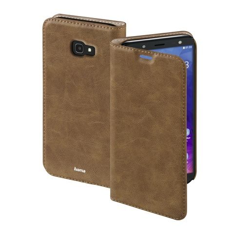 HAMA GUARD CASE BOOKLET FOR SAMSUNG GALAXY J4+, BROWN