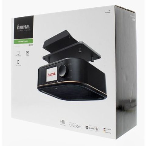 HAMA INTERNETOVÉ RÁDIO IR350M, INTERNET RÁDIO/MULTIROOM/APP OVLÁDÁNÍ UNDOK, ČERNÉ
