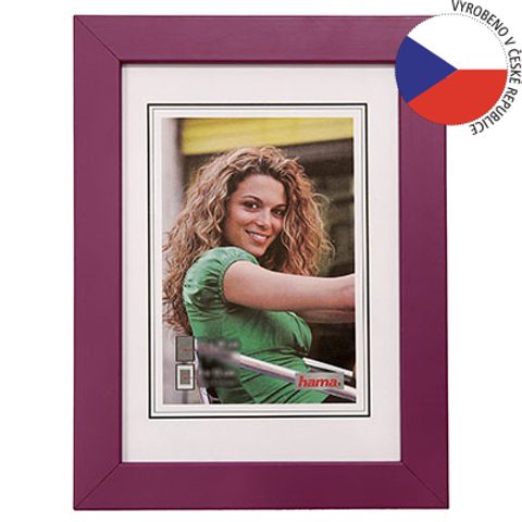 HAMA RÁMEČEK DŘEVĚNÝ JESOLO, LILA, 18X24CM