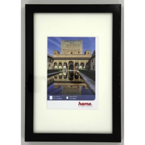 HAMA JEREZ PLASTIC FRAME, BLACK, 40 X 50 CM