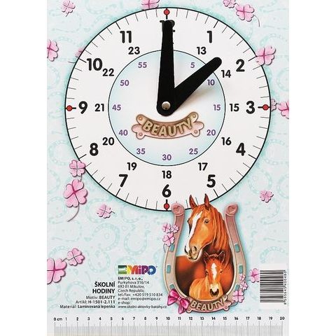 EMIPO ŠKOLSKÉ HODINY BEAUTY