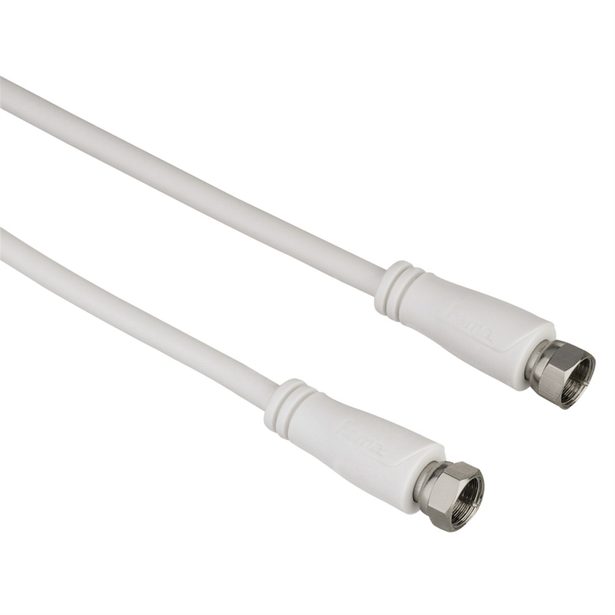 Hama SAT prepojovací kábel F-vidlica - F-vidlica, 90 dB, 1*, 10 m