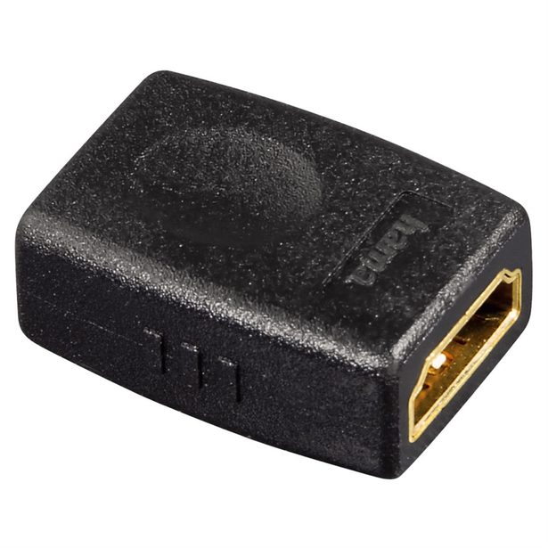 Hama compact HDMI Adapter, HDMI socket - HDMI socket
