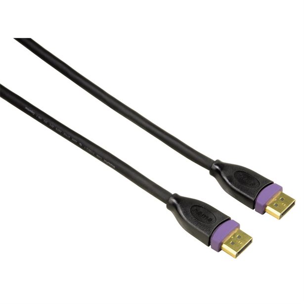 Hama connecting Cable, DisplayPort plug - display port plug, 3 m