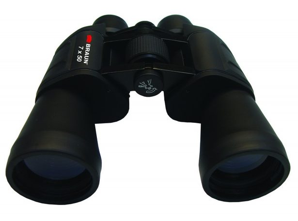 Ďalekohľad BRAUN Binocular 7x50, čierny