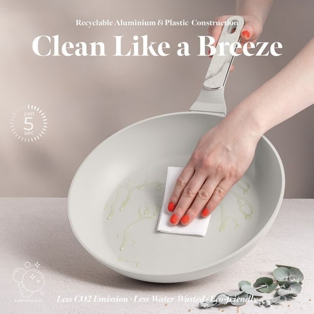 BERLINGERHAUS Sada pánví s titanovým povrchem 3 ks Sahara Marble Collection BH-8398