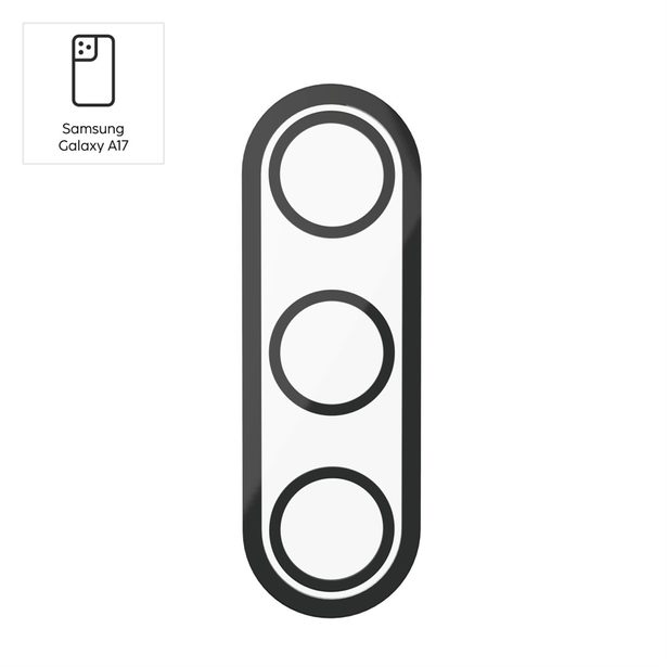 Hama Cam Protect, ochranné sklo fotoaparátu pro Samsung Galaxy A17, průhledné