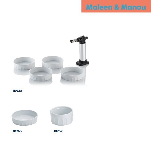 KELA Creme brullée miska MALEEN porcelán 9 cm KL-10759