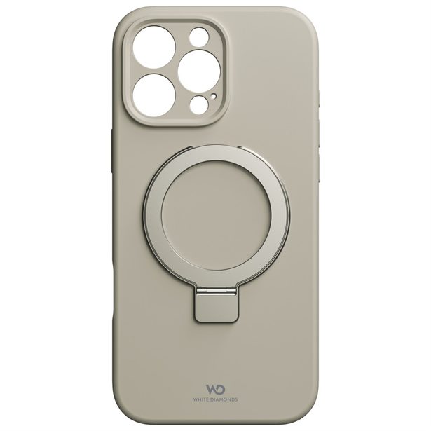 White Diamonds Mag Urban Stand Case, kryt pro Apple iPhone 16 Pro Max, MagSafe kompatibilní, pískový