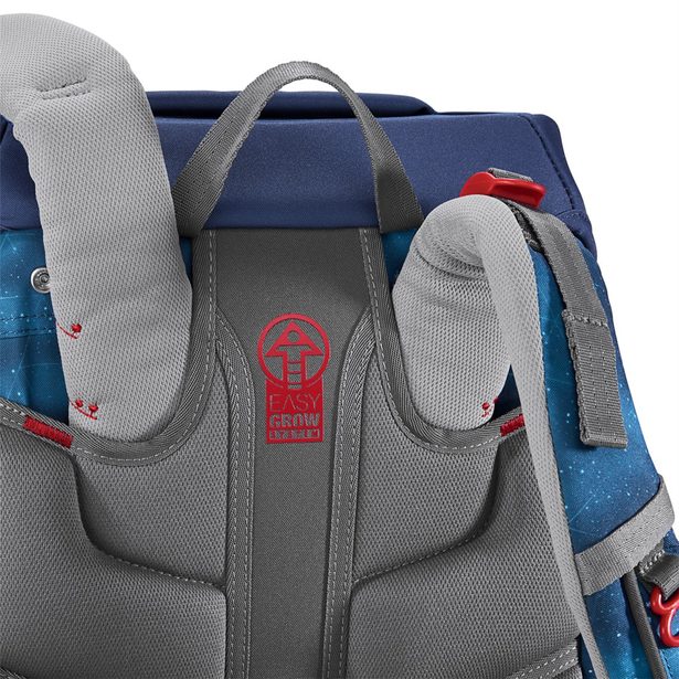 Školní aktovka Step by Step GIANT Starship Galactus, pro prvňáčky - 5dílný set, certifikát AGR