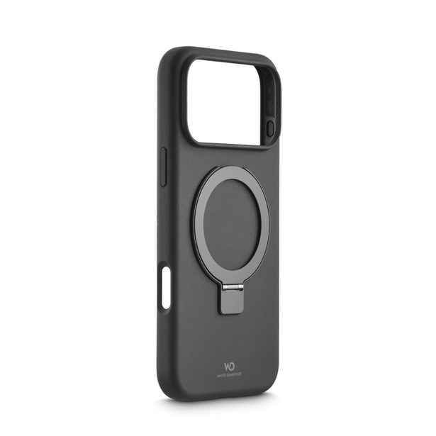 White Diamonds Mag Urban Stand Case, kryt pro Apple iPhone 17 Pro Max, MagSafe kompatibilní, černý