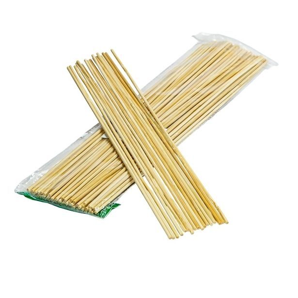 špejle 30cm, 100ks, hrocené, balené, bambus