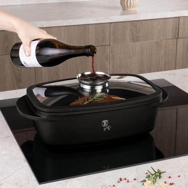 BERLINGERHAUS Pekáč s poklicí s titanovým povrchem Matte Black Collection BH-8779