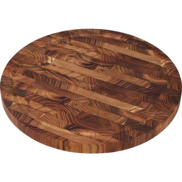 EXCELLENT HOUSEWARE Prkénko servírovací a krájecí teakové dřevo 28 x 2 cm KO-210001330