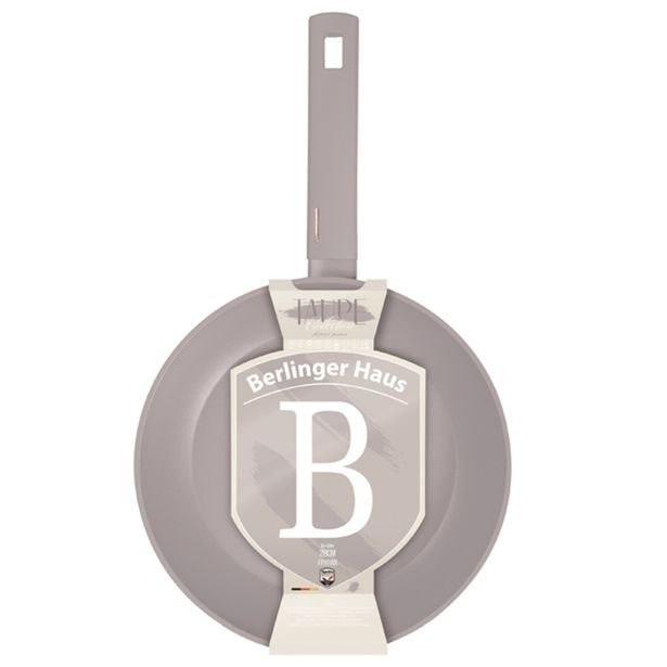 BERLINGERHAUS Pánev s titanovým povrchem 28 cm Taupe Collection BH-8084