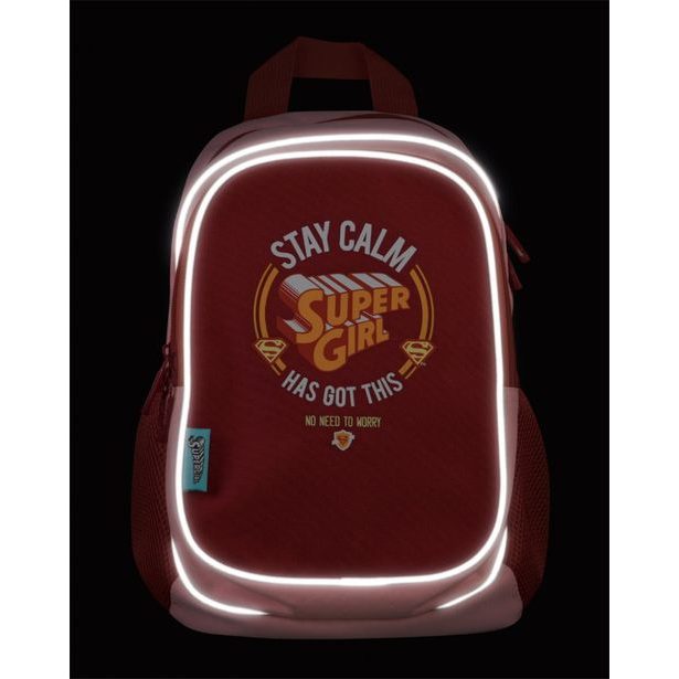 BAAGL Předškolní batoh Supergirl – STAY CALM Baagl