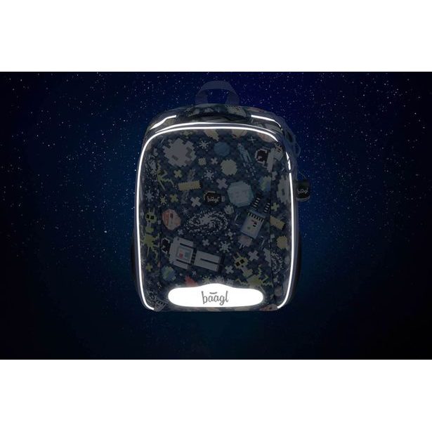 BAAGL Školní aktovka Shelly Space Game Baagl