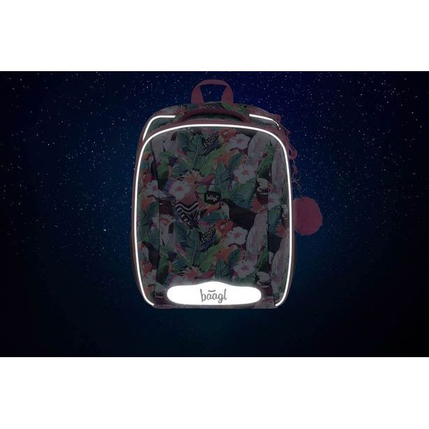 BAAGL Školní aktovka Shelly Tukan Baagl