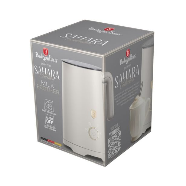 BERLINGERHAUS Napěňovač mléka elektrický 4 v 1 Sahara Collection BH-9791