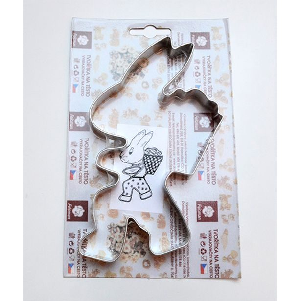 vykr. 0551 Zajíc s nůší, 14,5cm /b.SKIN/