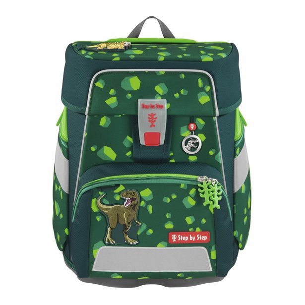 Školní aktovka Step by Step SPACE, Dino Targo - 5 dílný set, AGR certifikát