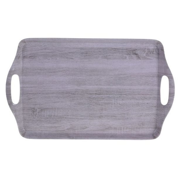 EXCELLENT HOUSEWARE Servírovací podnos melaminový 45 x 30 cm šedá KO-170459110seda