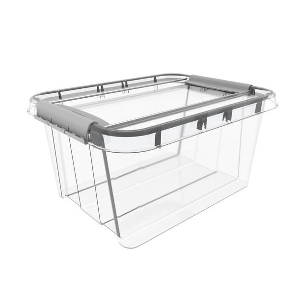 box 32,0l 510x390x258mm, klipsy, plast