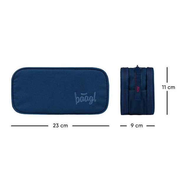 BAAGL Penál etue Eggy Big Navy