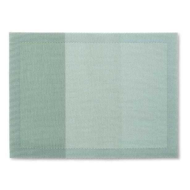 KELA Prostírání Nica 70%PE/30%PET kouřově zelená 45,0x33,0cm KL-12830