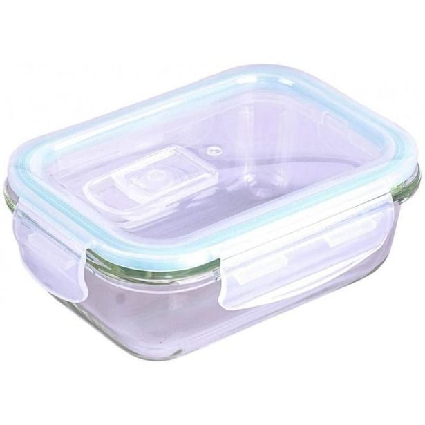 dóza 1,00l sklo+víčko plast