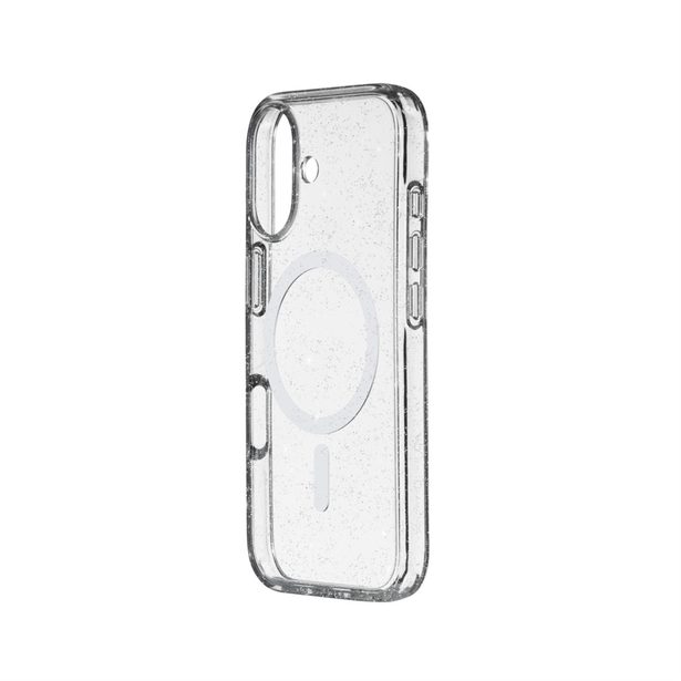 White Diamonds Mag Glitter, kryt pro Apple iPhone 17, magnetický, průhledný s třpytkami