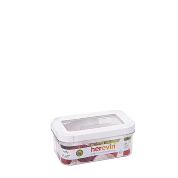 dóza 0,60l, 15,5 x9,4x6,3cm, transp., plast