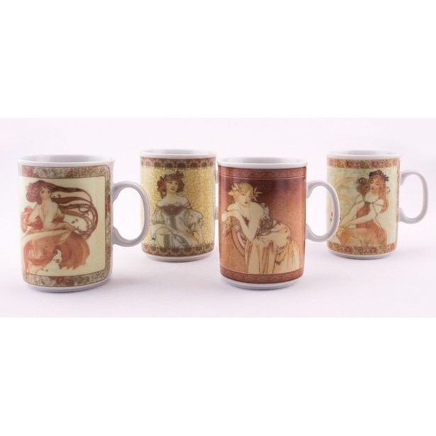 hrnek 220ml BOBY - MUCHA 70158A, čes.porcelán