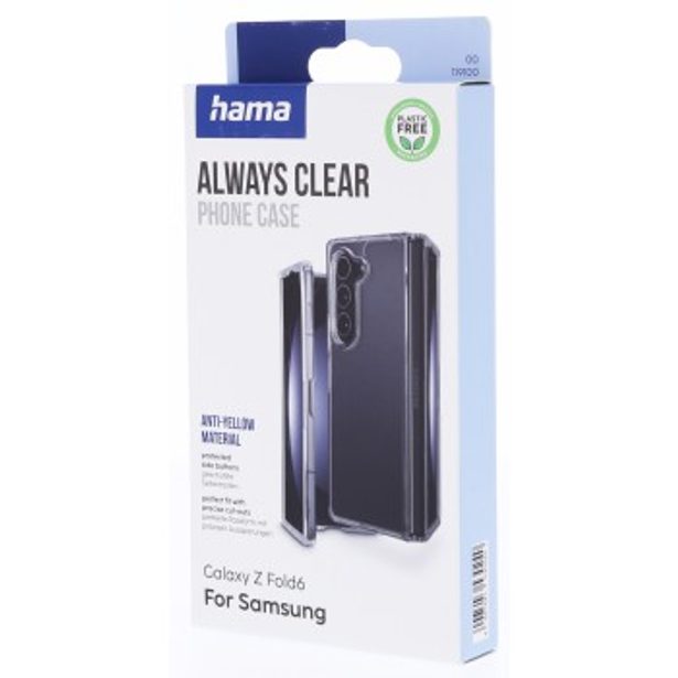 Hama Always Clear, kryt pro Samsung Galaxy Z Fold6, vždy průhledný, nežloutne