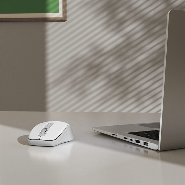 Hama bezdrátová Multi Device myš WM-450, tichá, bílá