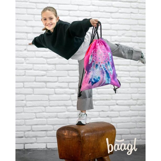 BAAGL Sáček na obuv Lapač snů růžový Baagl