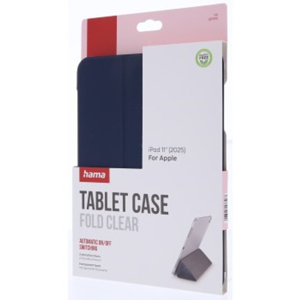 Hama Fold Clear, pouzdro pro Apple iPad 11" (2025)/ Apple iPad 10,9" (2022), tmavě modré