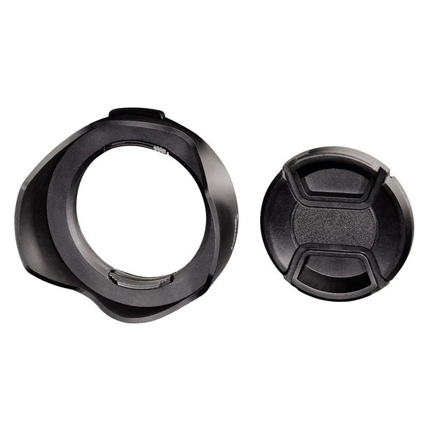 Hama lens Hood with Lens Cap, universal, 52 mm