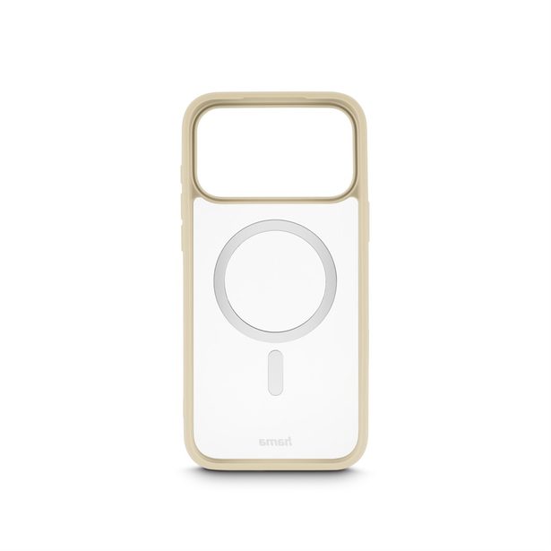 Hama Frame Protect, kryt pro Apple iPhone 17 Pro Max, magnetický, průhledný/béžový