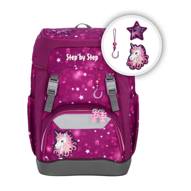 Školní batoh Step by Step GRADE, Sweet Unicorn Nuala, AGR certifikát
