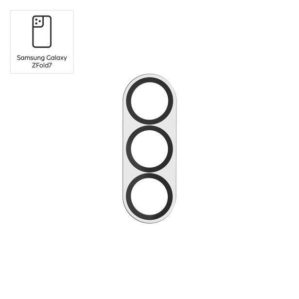 Hama Cam Protect, ochranné sklo fotoaparátu pro Samsung Galaxy Z Fold7, průhledné