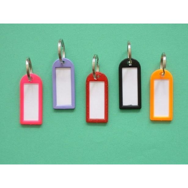 visačka M 2,3x5cm s kroužkem