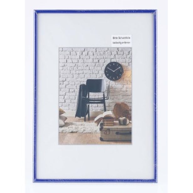 Hama rámeček plastový SEVILLA, modrá, 29,7x42 cm, průhledný plast