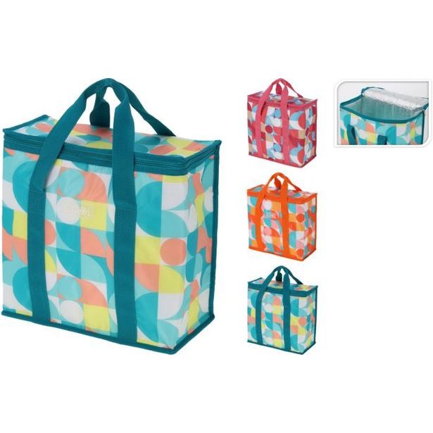 taška chlad. 16l, x cm, RETRO, mix barev