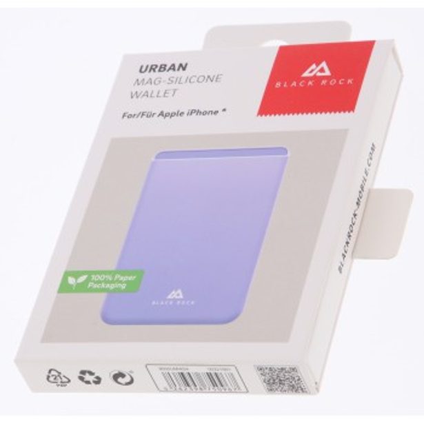 Black Rock Urban Mag Wallet, pouzdro na karty, univerzální, magnetické, fialové