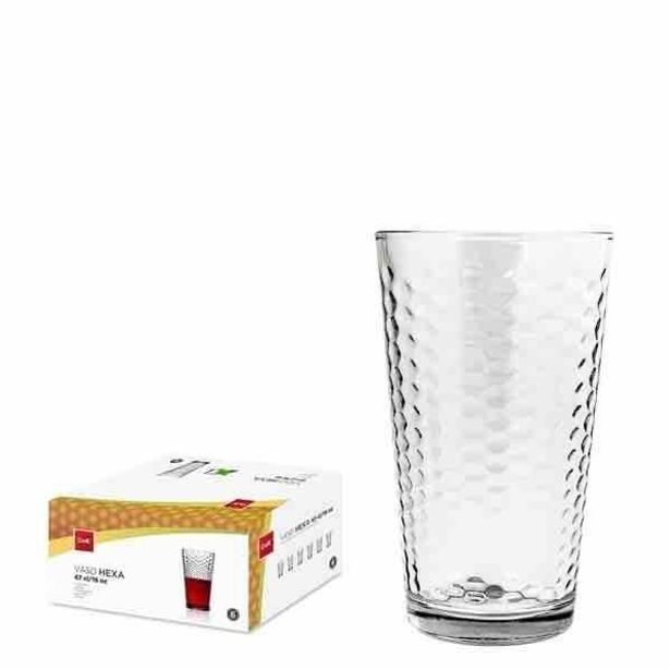 Cegeco SKLENICE HEXA 470 ML, SKLO_hamashop