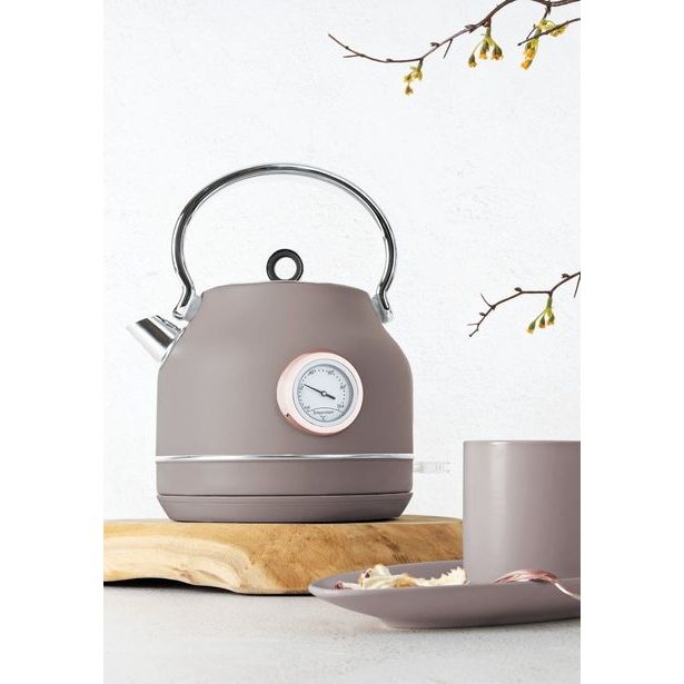 BERLINGERHAUS Rychlovarná konvice s teploměrem Taupe Collection BH-9514