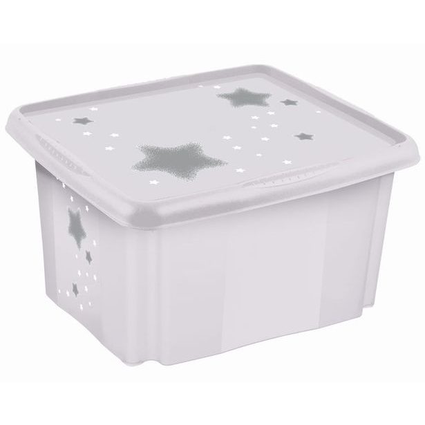 box 24,0 l kosm.bílý, 42,5x35,5x22,5cm, plast